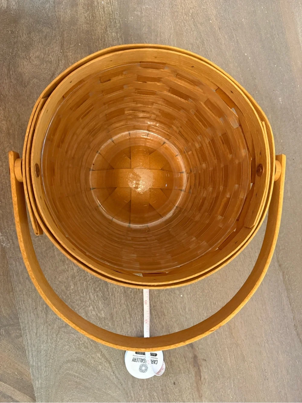 Longaberger vintage round